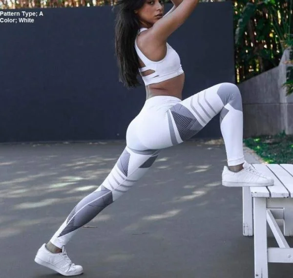 Women's Fitness Workout Legging Yoga Pants Sports Leggings - Image 3