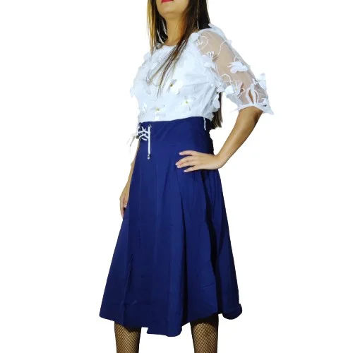 Women's Midi Dress Floral off shoulder Stretchable Frock