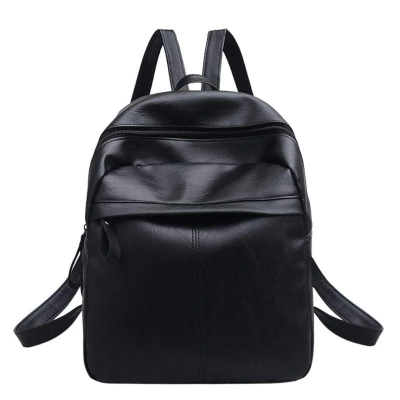 Girls College office Bag womens leather Backpack Casual Stylish