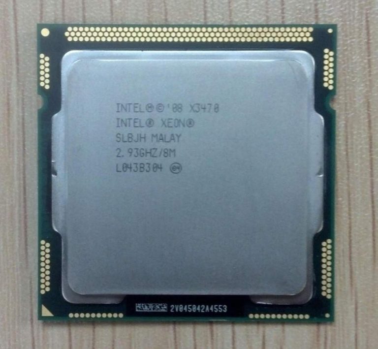 Intel Xeon X3440 Processor 4 Core/ 8 Threads LGA1156 CPU - DYNOKART