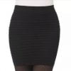 Pencil Short Skirt women knee length four way Lycra