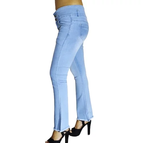 Black Women Bootcut Denim Jeans Pants – Stuffy India