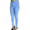 Women Jeans Blue Slim Fit Mid Rise Stretchable