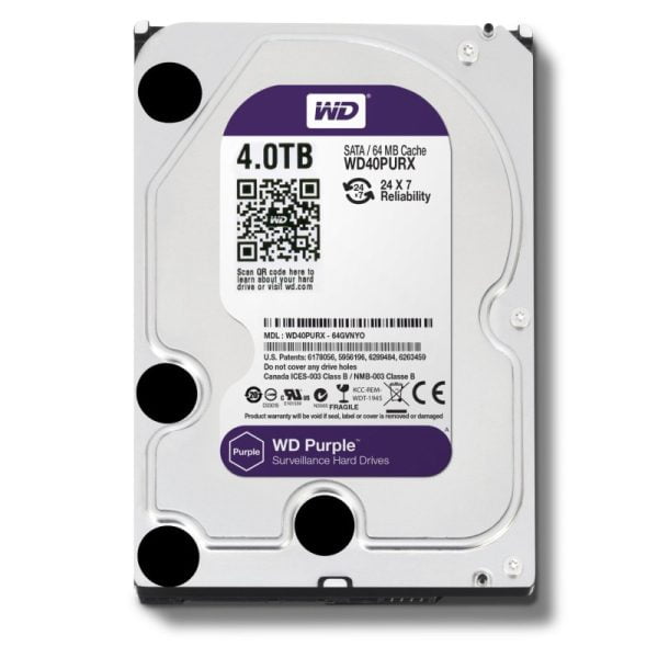 WD Purple Surveillance Hard Disk 1TB/2TB/6TB CCTV HDD - Image 3